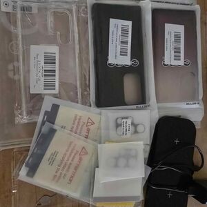 Black and Clear Phone Cases